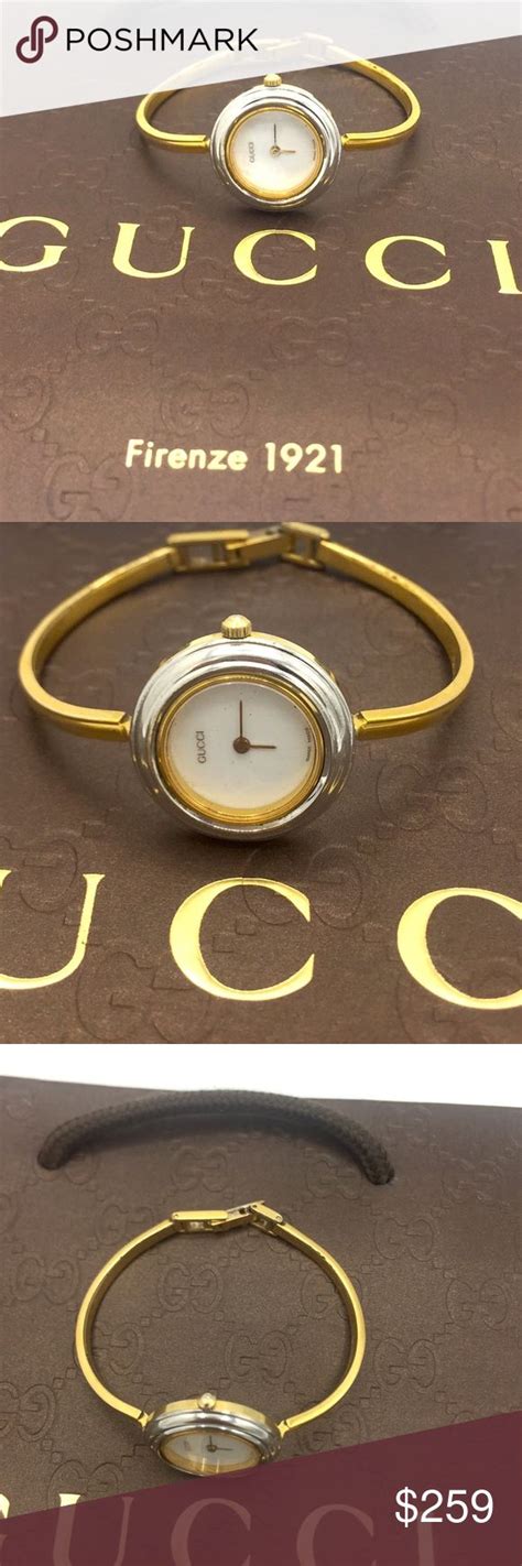 gucci interchangable bezel watch|authentic Gucci bezel watch.